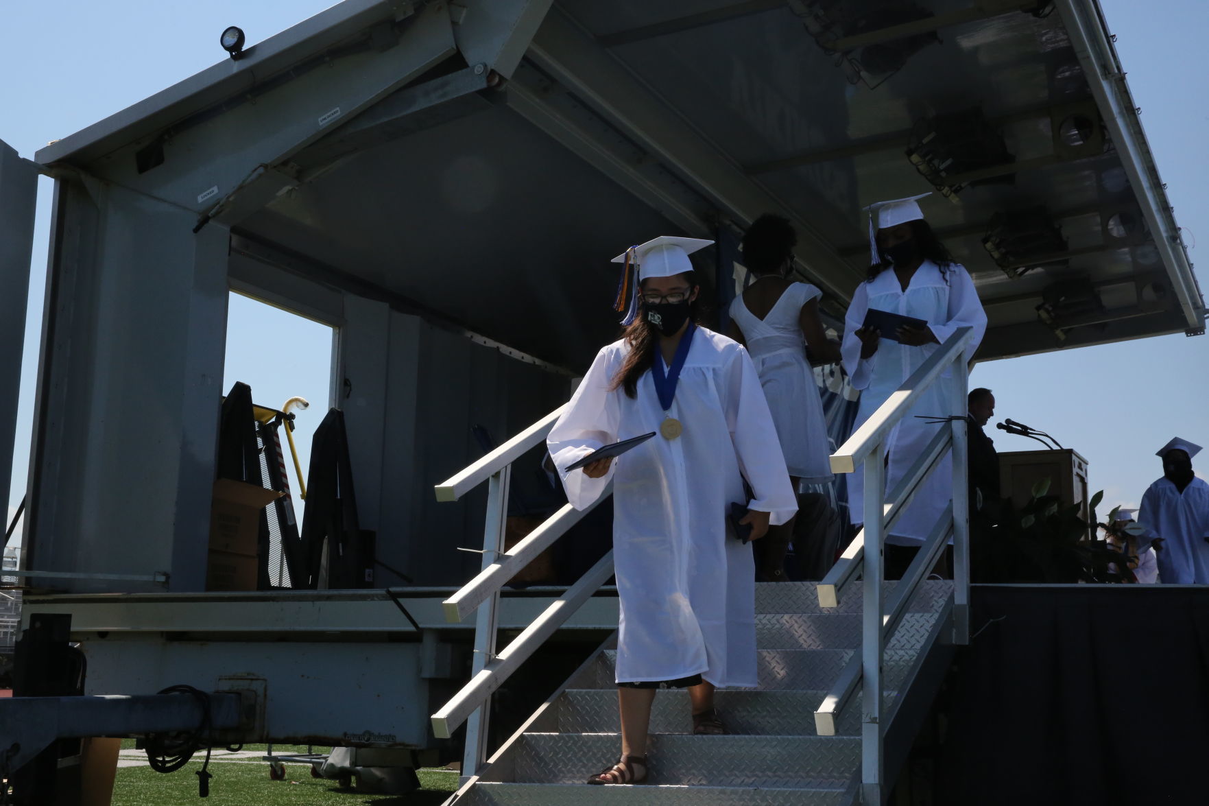 Atlantic City High School 2020 graduation. Wednesday, July 8, 2020.